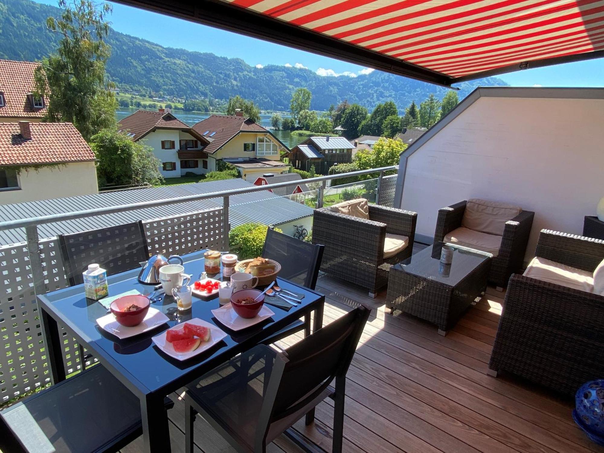 Fewo Mit Seeblick Bodensdorf Extérieur photo